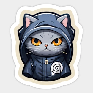 Ninja Cat Sticker